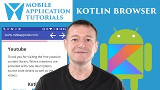 Kotlin android development tutorial - Adding forward and back history buttons