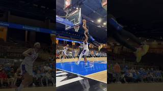 Myron Gardner Takes To The Skies And HAMMERS It Home In The #NBAGLeagueFinals ✈️