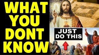 HIDDEN TEACHING OF JESUS CHRIST Reveals PRAYER TECHNIQUE For Effortless Manifestation INSTANTLY!!