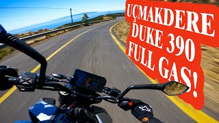 Riding on spectacular mountain roads (Turkey - Ucmakdere)