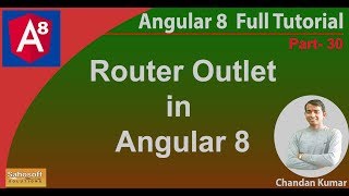 Router Outlet in Angular 8 | Angular 8 Tutorial in Hindi