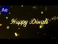 Gold Particle Text Reveal in After Effects - No Plugins | 100% After Effects