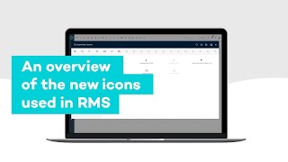 An Overview of our New Icons | RMS Live release