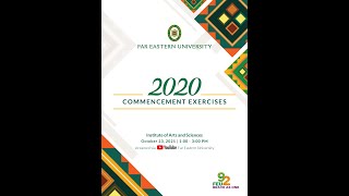 FEU 2020 Commencement Exercises (Institute of Arts and Sciences)