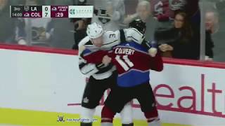 Dion Phaneuf vs Matt Calvert Jan 19, 2019