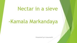 Nectar in a Sieve by Kamala Markandaya in Tamil.