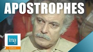 Apostrophes : Georges Brassens face aux critiques | Archive INA