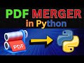 How to Merge Multiple PDFs into One Using Python | Beginner-Friendly Tutorial! 📄🐍