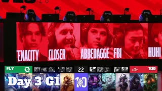 FLY vs 100 | Day 3 LCS 2022 Lock In Groups | FlyQuest vs 100 Thieves full game