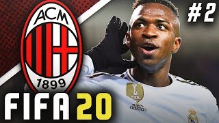 SIGNING VINICIUS JR!! - FIFA 20 AC Milan Career Mode EP2