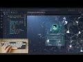 ASMR Programming - Glassmorphism Card in HTML and CSS - No Talking