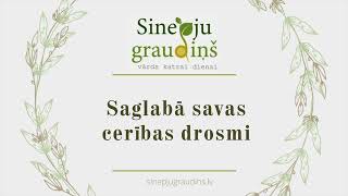 #072 Sinepju Graudiņš // Saglabā Savas Cerības Drosmi