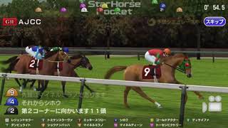 競馬予想 シミュレーション 2018 アメリカジョッキークラブカップ GⅡ 晴・良馬場設定