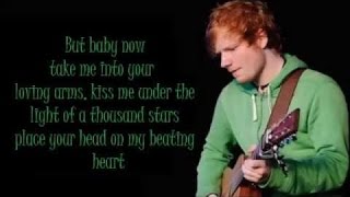 THINKING OUT LOUD Lyrics - Ed Sheeran