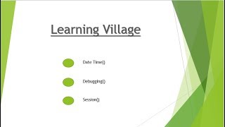 14(PHP Basic Tutorials) PHP Date Time ,Debugging and Session.