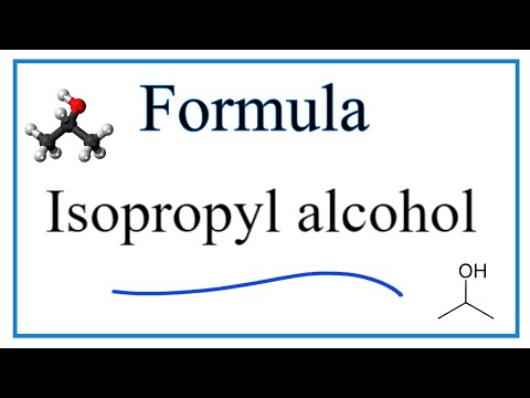 What is the formula for denatured alcohol?