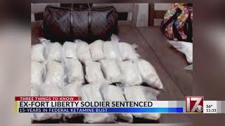 Ex-Fort Liberty soldier gets 15 years after ketamine found in Fayetteville home