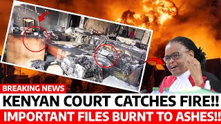 BREAKING News‼️COURT Catches FIRE important FILES BURNT to ASHES in MAVOKO Area