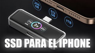 El SSD más cómodo para tu iPhone 15 o 16 | ZIKE USB-C Magnetic Extended Storage