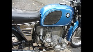 1973 BMW R75/5 LWB COLD START AND RIDE