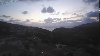 Clip from Stenies. Andros Island Webcam