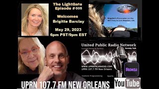 The Light Gate with Preston Dennett & Dolly Safran. Episode #005: Brigitte Barclay