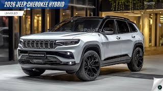 2026 Jeep Cherokee Hybrid Unveiled - offers the ideal combination of power and efficiency!