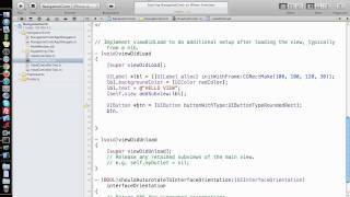 iPhone/iPad Tutorial & Lesson 12: UINavigation Controller