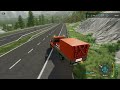 mowing grass on the autobahn with robot mower public work farming simulator 22 episode 9