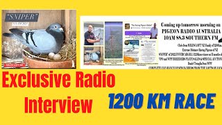 Exclusive interview-Pigeon Radio Australia.My story in racing pigeon \u0026 achievement as pigeon fancier