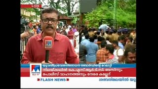 രാഹുല്‍ ഈശ്വര്‍ അറസ്റ്റില്‍; കൂടുതല്‍ പൊലീസ് എത്തു; സംഘര്‍ഷം തുടരുന്നു ​| Rahul Easwar arrested