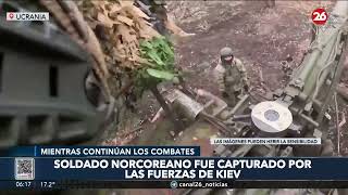 Ucrania captura a un soldado norcoreano