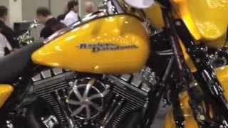 New 2013 Harley-Davidson Street Glide FLHX Chrome Yellow W/ The Burst Collection