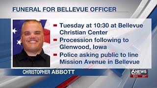 Procession details released for late Bellevue Police officer