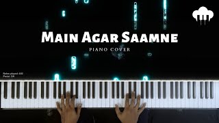 Main Agar Saamne | Piano Cover | Abhijeet Bhattacharya | Aakash Desai