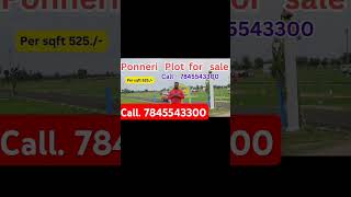 Ponneri plot for sale in chennai#low budget plot for sale ponneri #periyaveppathur plot#ponneri land