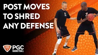 Post Moves To Shred Any Defense | Skills Training | PGC Basketball