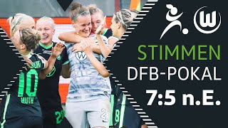 "War ganz ruhig" | Stimmen nach DFB-Pokal-Sieg | VfL Wolfsburg Frauen