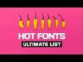 The BEST FREE FONTS Found On The Internet 🎖