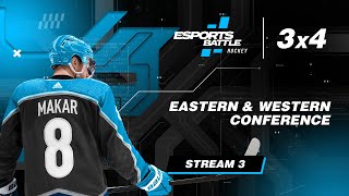 2025-01-25 - Eastern \u0026 Western Conference E-Hockey ESportsBattle Stream 3