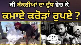 ਕੀ ਬੱਕਰੀਆਂ ਦਾ ਦੁੱਧ ਵੇਚ ਕੇ ਕਮਾਏ ਕਰੋੜਾਂ ਰੁਪਏ ?  | AAP MLA Meet Hayer | Charanjit Singh Channi