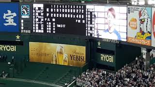 北海道日本ハムファイターズ　田中賢介選手ヒーローインタビュー(2019年9月12日)