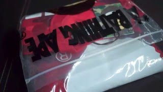 Bathing Ape (BAPE) 2016 Red Camo BIG COLLEGE CREWNECK Unboxing