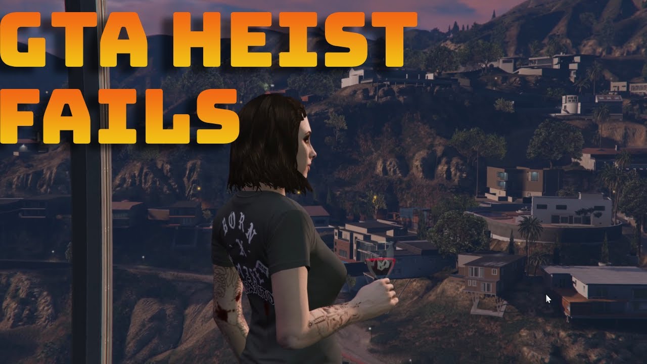 Funniest Gta Heist Fails Youtube