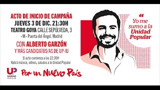 Acto de inicio de campaña #PorUnNuevoPaís