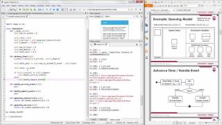 Queuing System Discrete Event Simulation in Python (Event-scheduling)