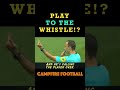 Ref CAUSES CHAOS as Mbappe PLAYS TO THE WHISTLE! #shorts