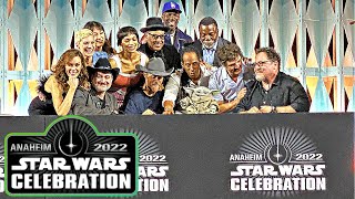 Star Wars Celebration: Grogu (Baby Yoda) Live On Stage with "The Mandalorian" Cast