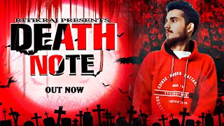 DEATH NOTE - RITIKRAJ || Hindi Rap || prod. YGod | Hindi Rap Song 2022