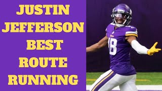 Justin Jefferson BEST NFL Route Running